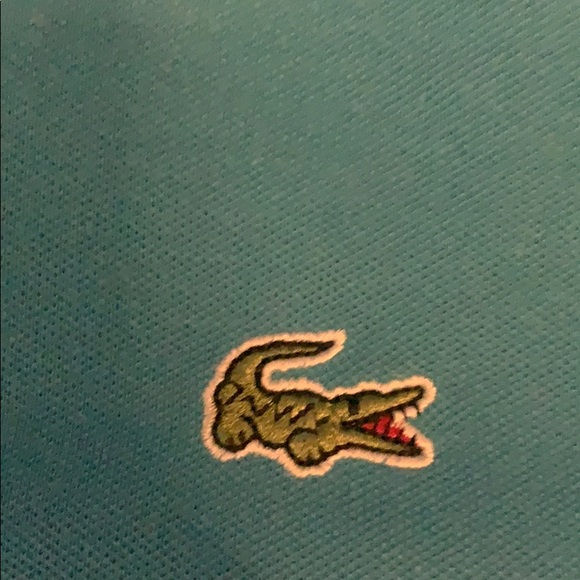 Blue lacoste polo - Picture 3 of 4